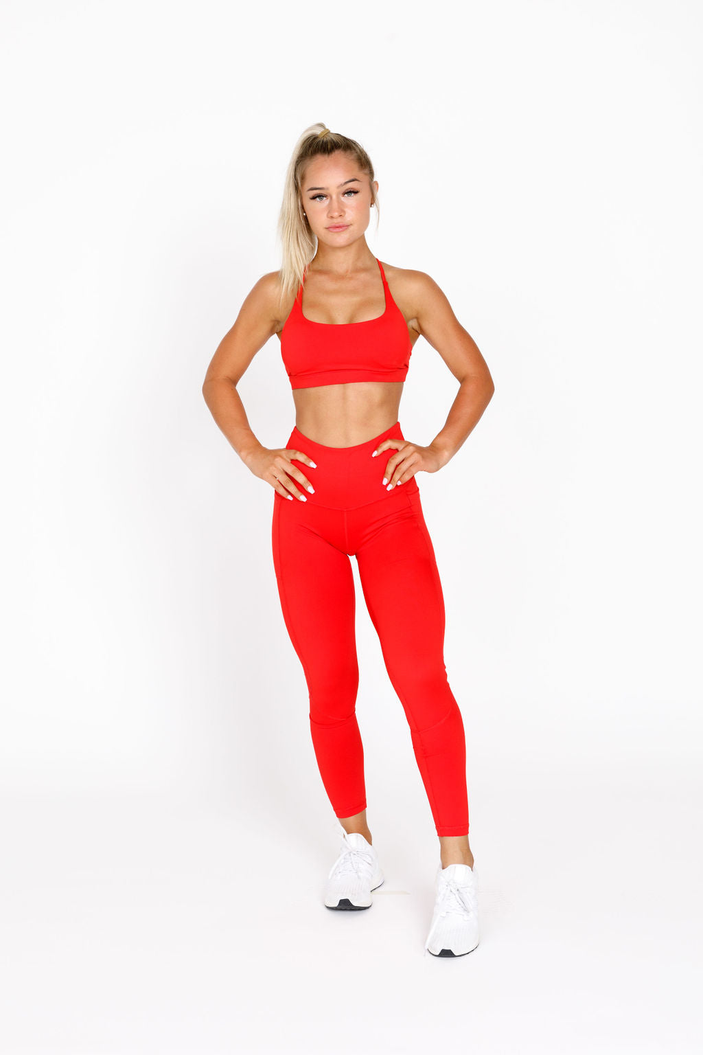 Feed Me Fight Me Army Athletic Leggings for Women